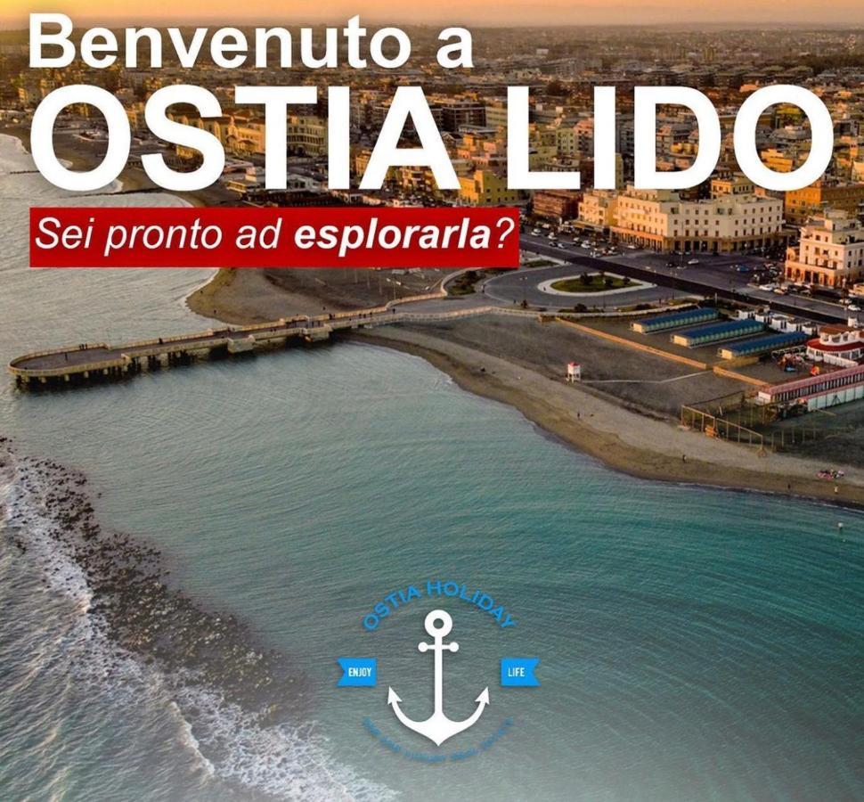 Ostia Holiday Al Curvone 2 Bagian luar foto